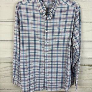 Southern Tide Multicolor Plaid Casual Shirt